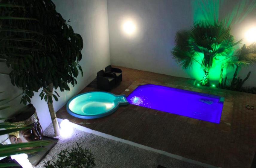 Casa Patio Las Palmeras Cordoba Con Piscina Exterior photo